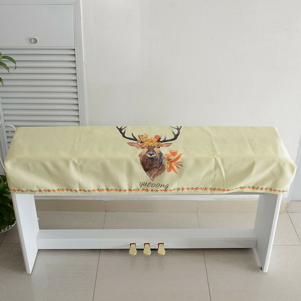 61 Keys Electronic Piano Keyboard Dust Cover Dustproof Cover Deer