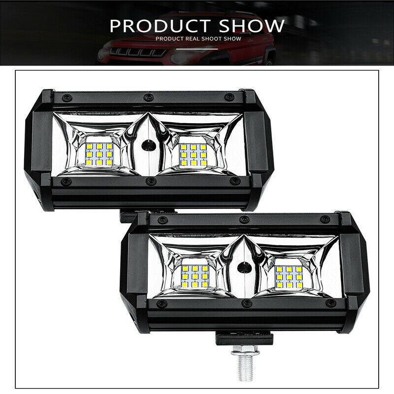 1PCS 9-30V 5" 54W Work Spot Light 6500K Car Fog Lamp IP67 for Truck Off-road SUV