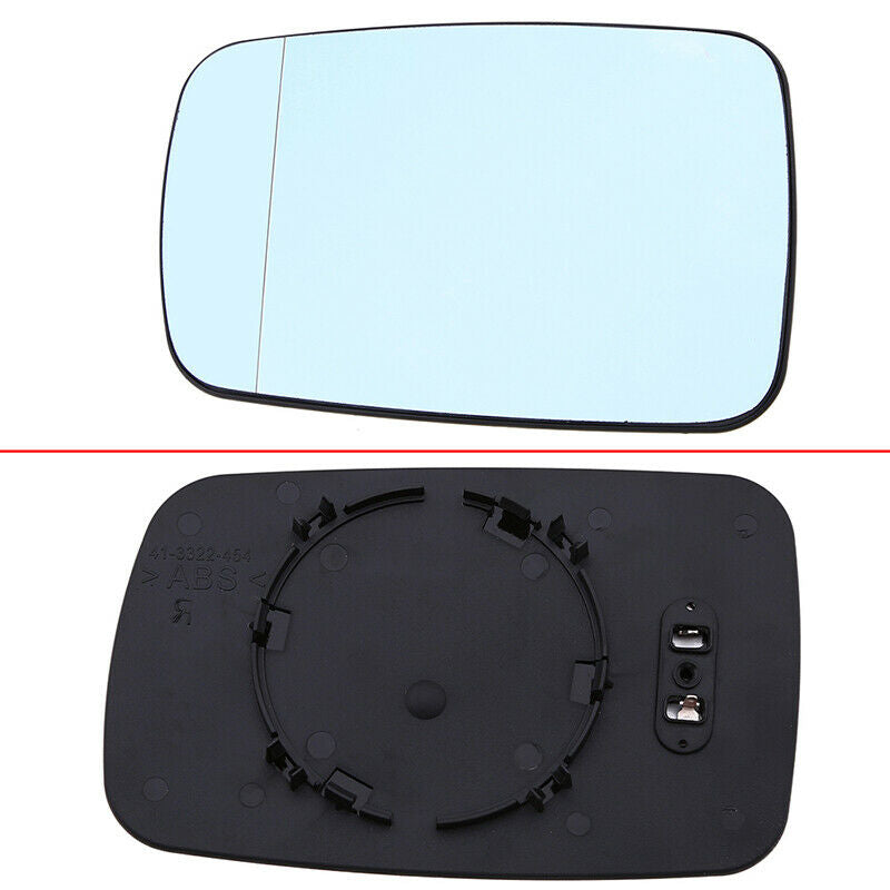 Left Driver Side Rear View Mirror Glass Heated For BMW 7-Series E65 2001-2008