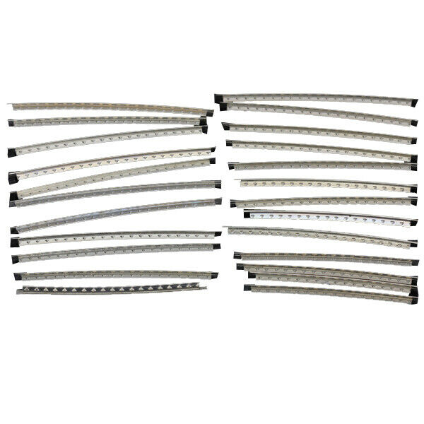 Guitar Bridge Assembly Kit + 24pcs Guitar Fret Wire Fretwire 2.2mm Width