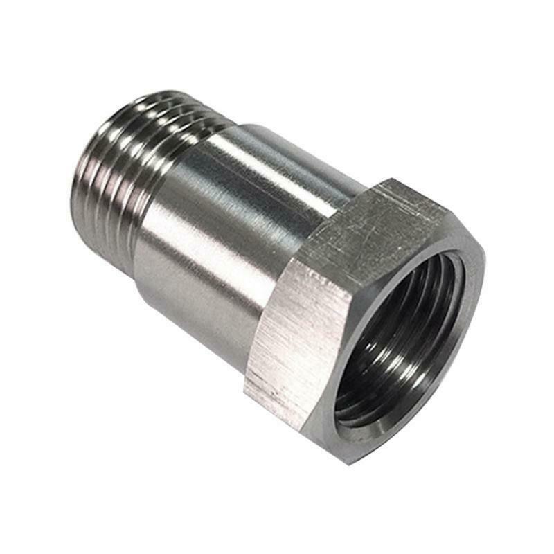 O2 Oxygen Sensor Extender Spacer 90 Degree 02 Bung Extension