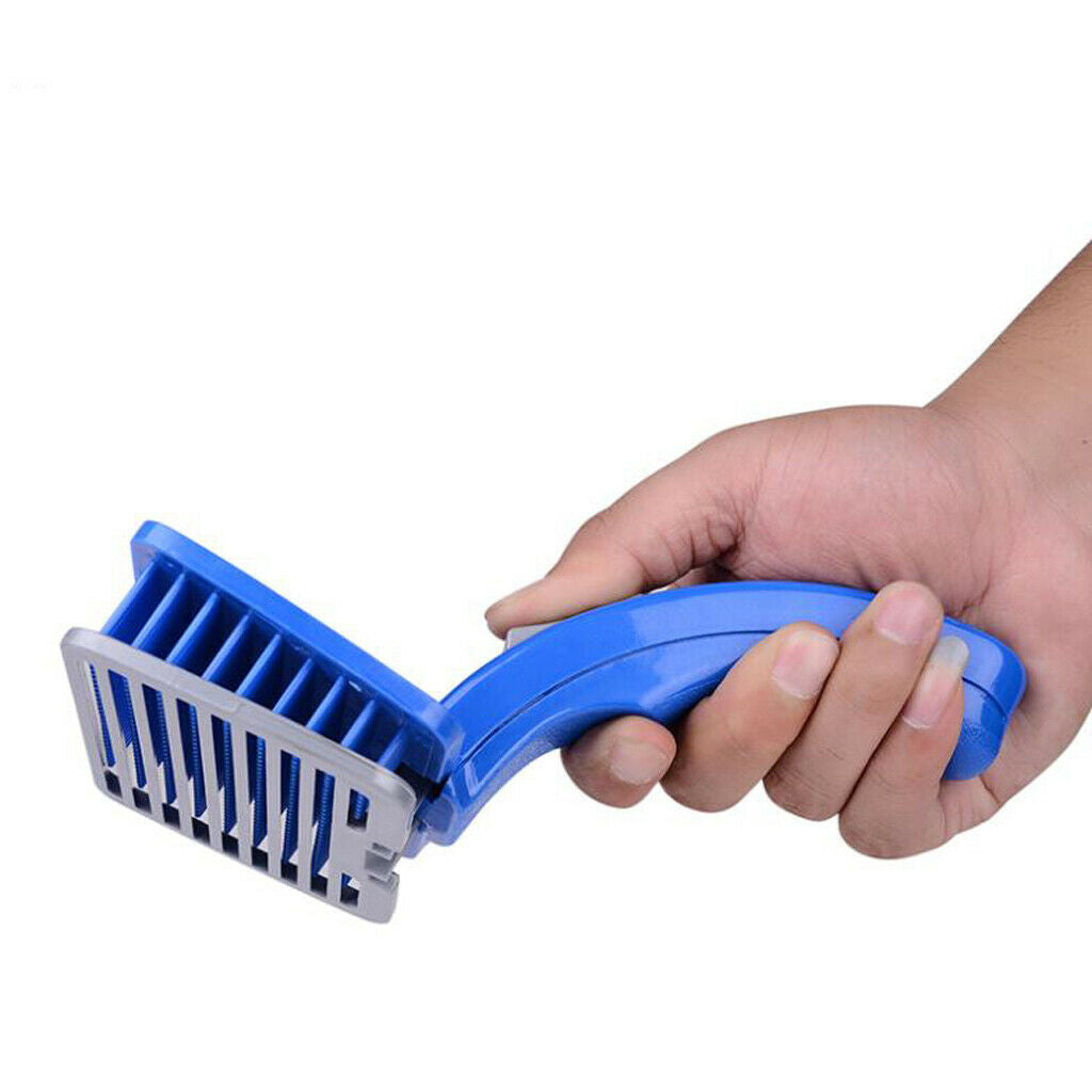 Dog Cat Grooming Brush Tool for Keeping Pets Neat And Clean - Blue