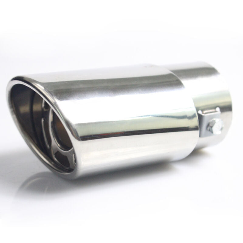 Universal Car Stainless Steel Exhaust Pipe Tip Tail Muffler cover Car Styling