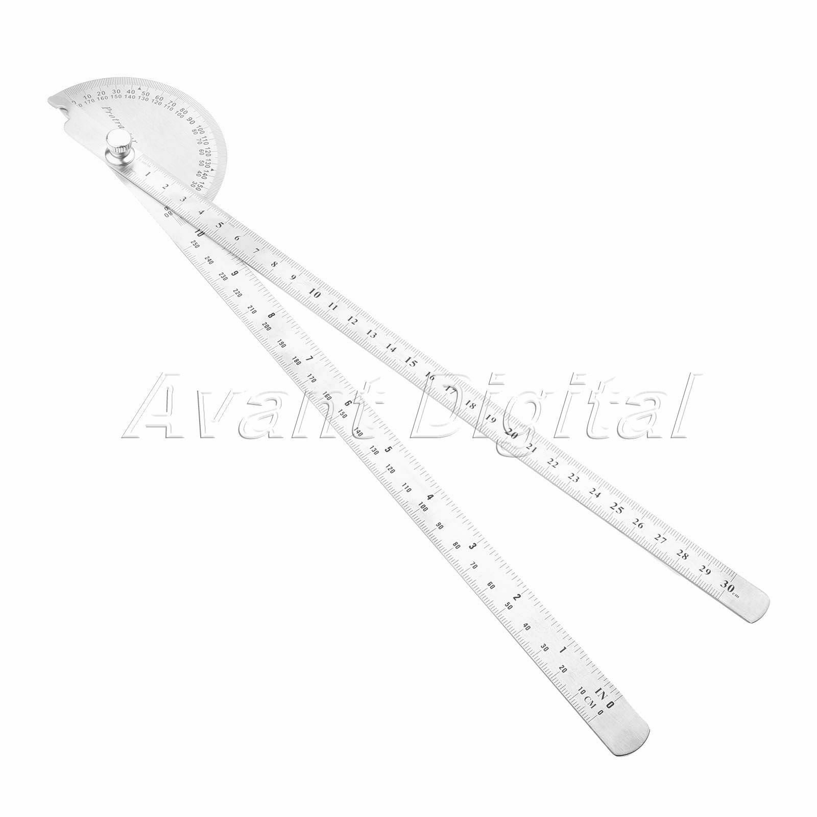 Durable 1pc 0-180 Degree Protractor Angle Finder Arm Measuring Tool Gauge Ruler