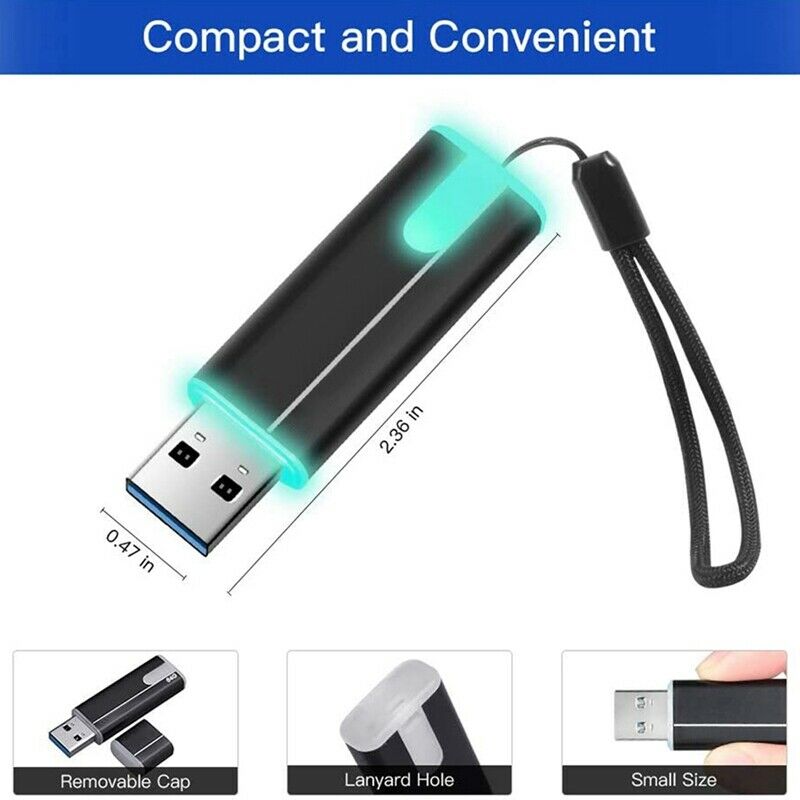 Flash Drive LED Thumb Pen Drive U Disk for PC Laptop Tablet (USB 2.0 32GB) G9P8