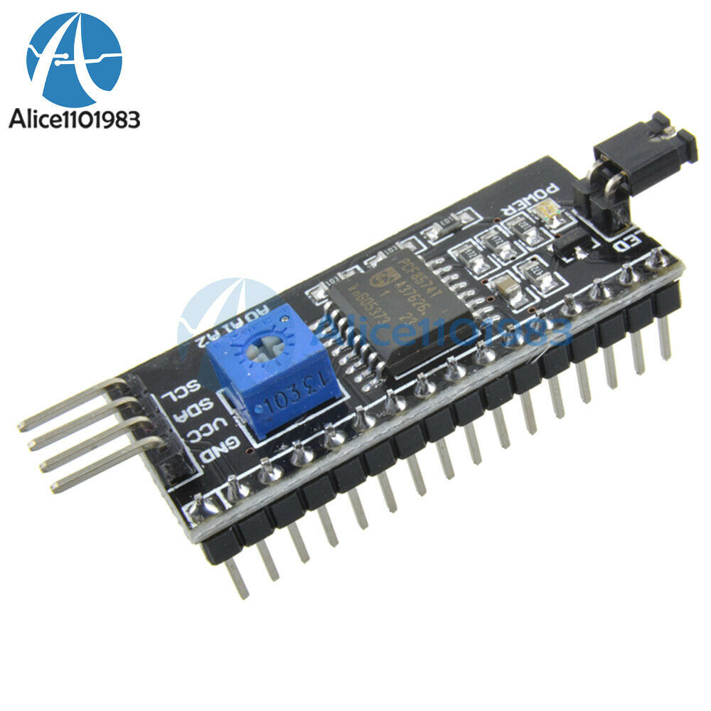 2004 LCD Character Display + IIC/I2C/TWI/SPI Serial interface Board Module