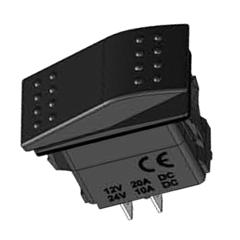 On-Off 4Pin 250V 10A DPST Latching Rocker Toggle Switch for Car Boat Yacht