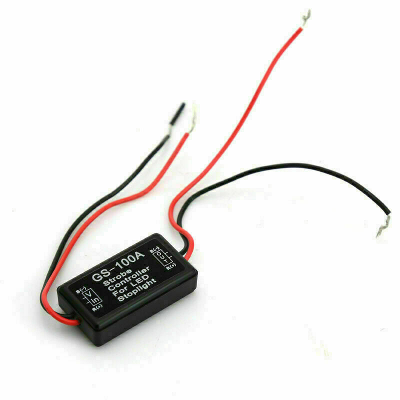 4x GS-100A Flash Strobe Controller Box Flasher Module LED Brake Tail Stop Light
