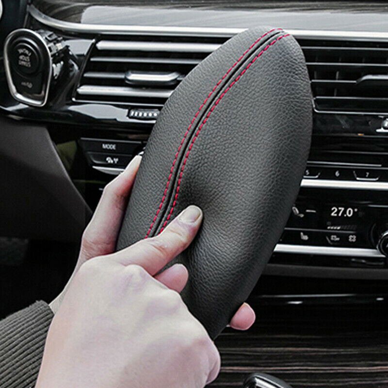 2x Car SUV Leather Driver Leg Cushion Knee Pad Pillow Thigh Support Soft Protect