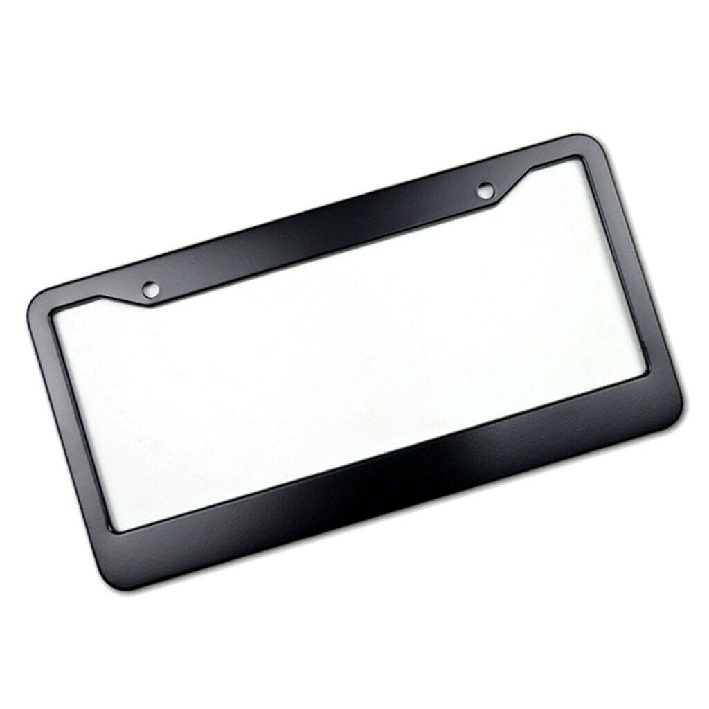2pcs Universal Replacement Aluminium Car License Plate Frame Holder NEW