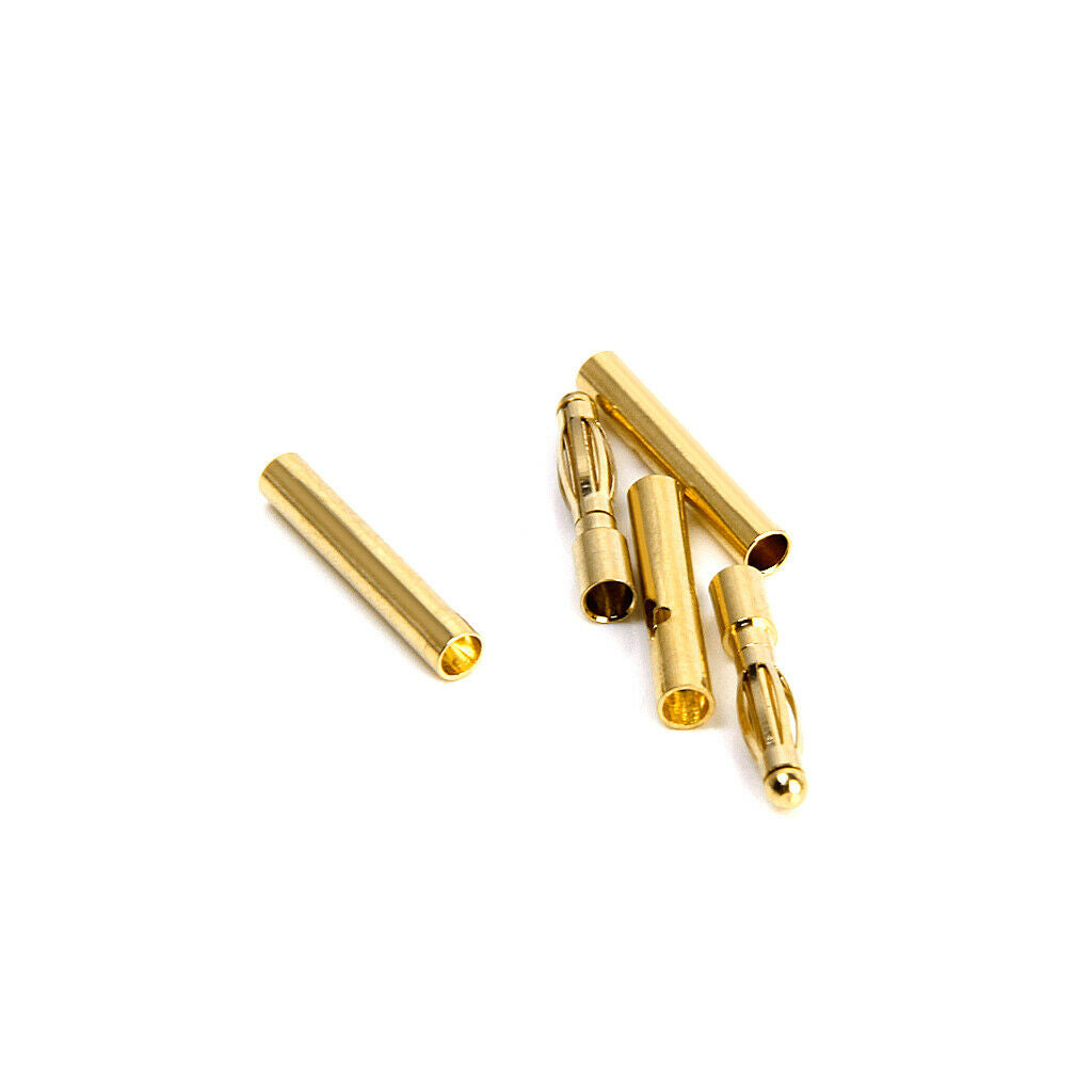 40Pairs 2mm+3.5mm Male Female Bullet Banana Plug Connector for Battery Motor