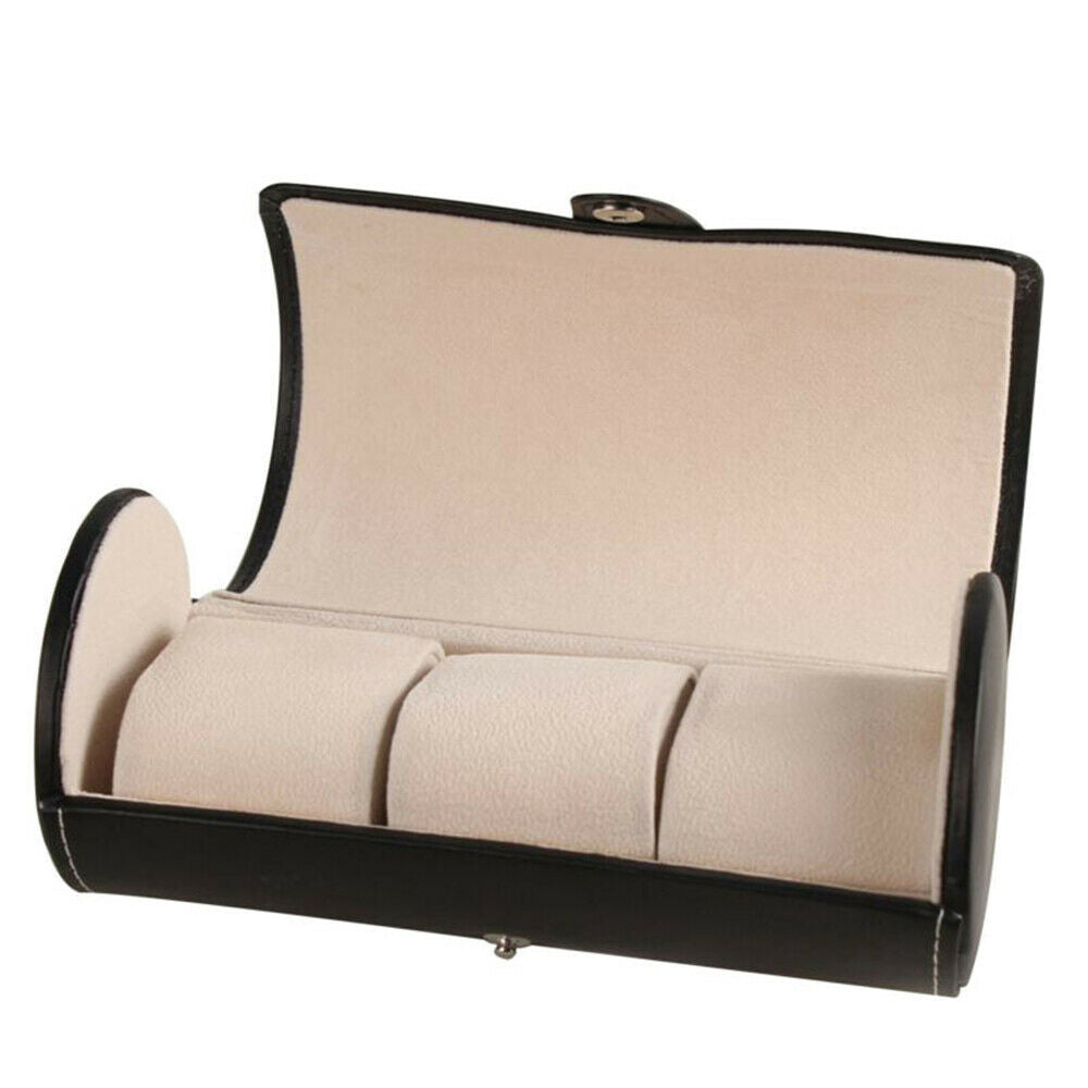 3 Grids Watch Display Storage Boxes Case Organizer Jewelry Collection Holders AU