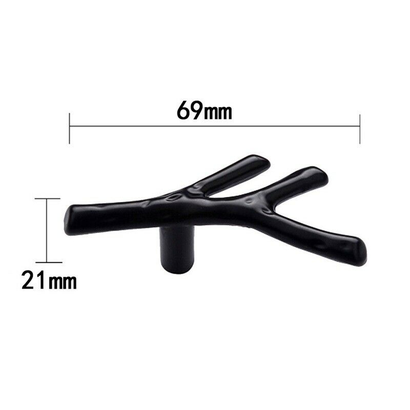 Creative tree branch shape, furniture handles door handles cabinet knobs knob U8