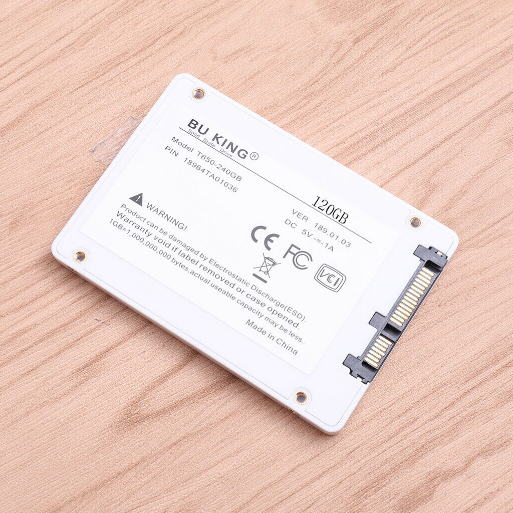 SSD-H2 2.5" SSD SATA III Internal Solid State Drive For Desktop Laptop 120GB