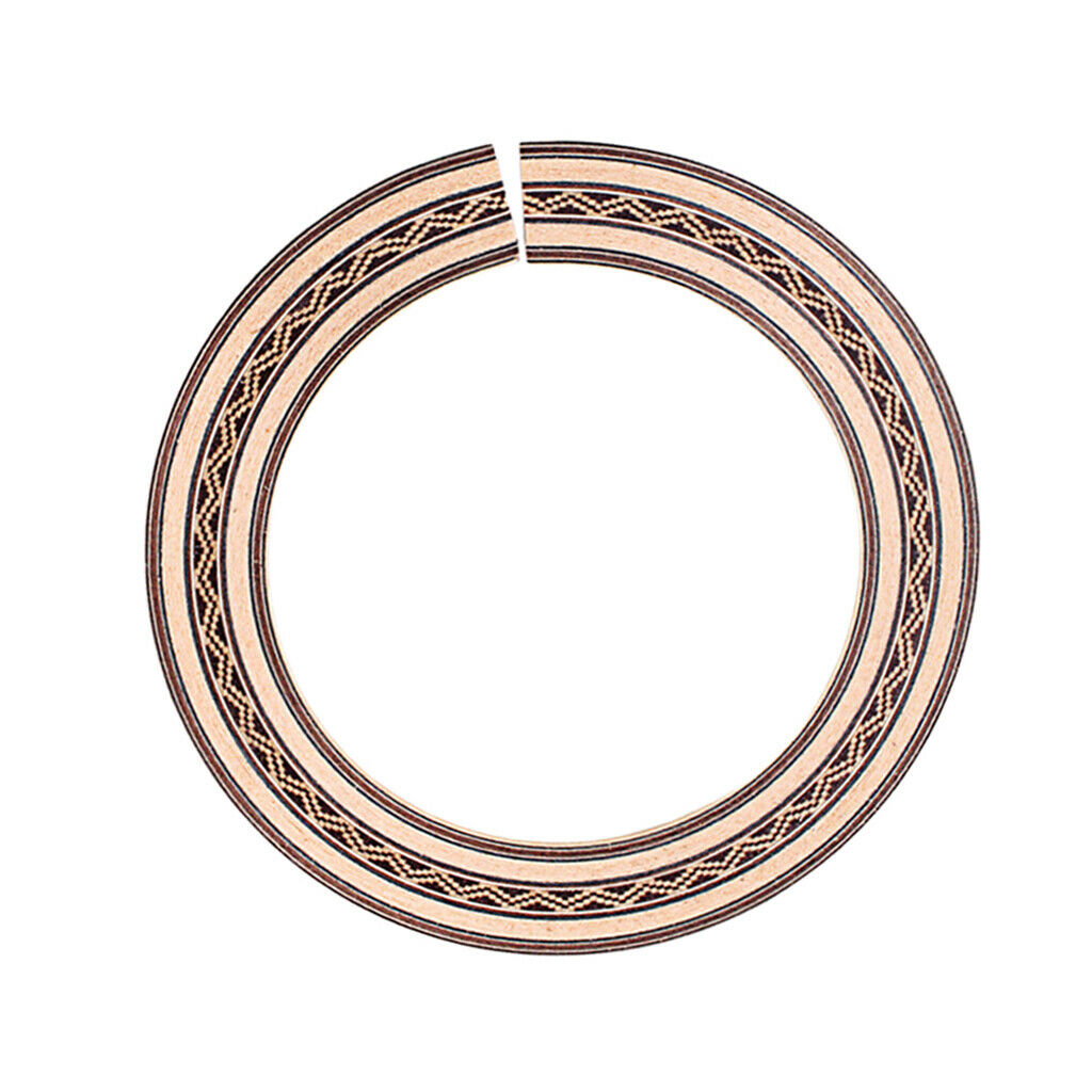 90mm Classical Guitar Wood Inlaid Soundhole Acoustic Guitar Rosette