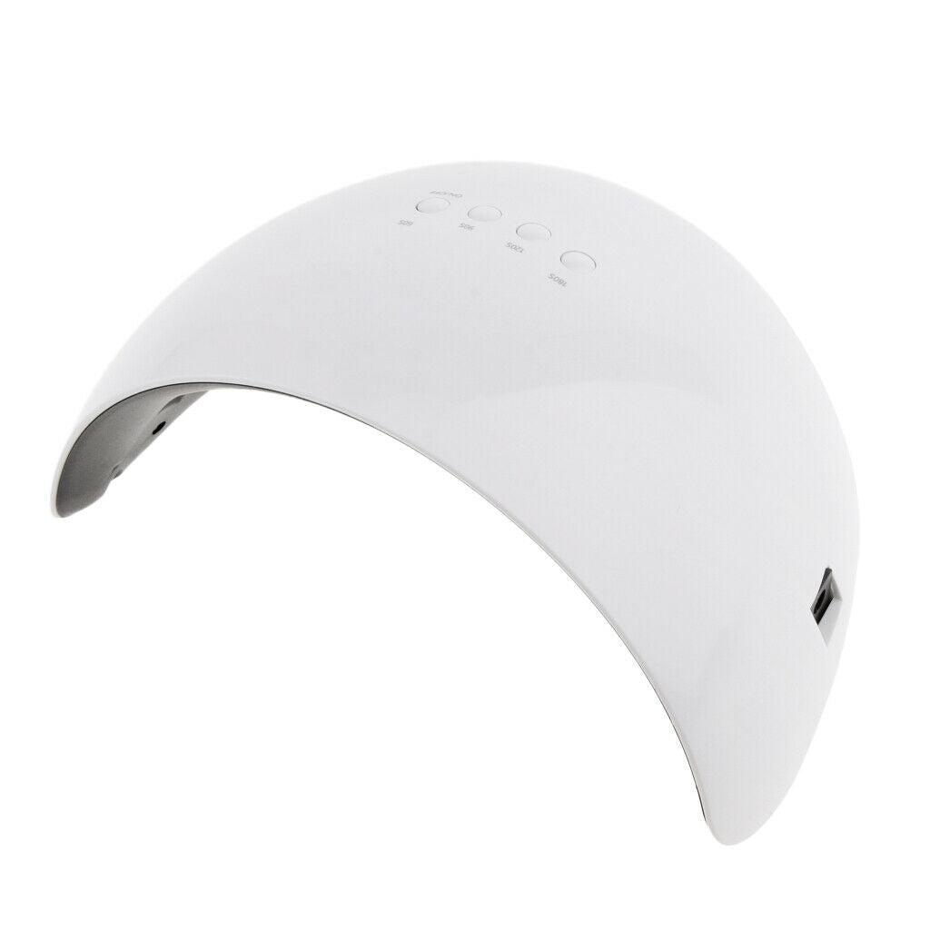 36W LED UV Nail Dryer Curing Lamp for Fingernail Gel Based Polish Drying USB