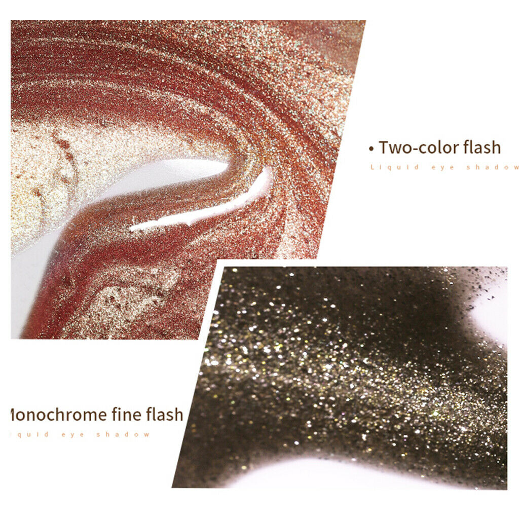 Metallic Liquid Eyeshadow Glitter Eyeliner for Face Body Wedding Party 11