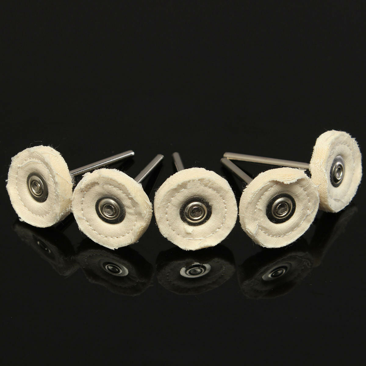 10 Polishing Buffing Wool Cotton Wheel Dremel Rotary Tool Accessory