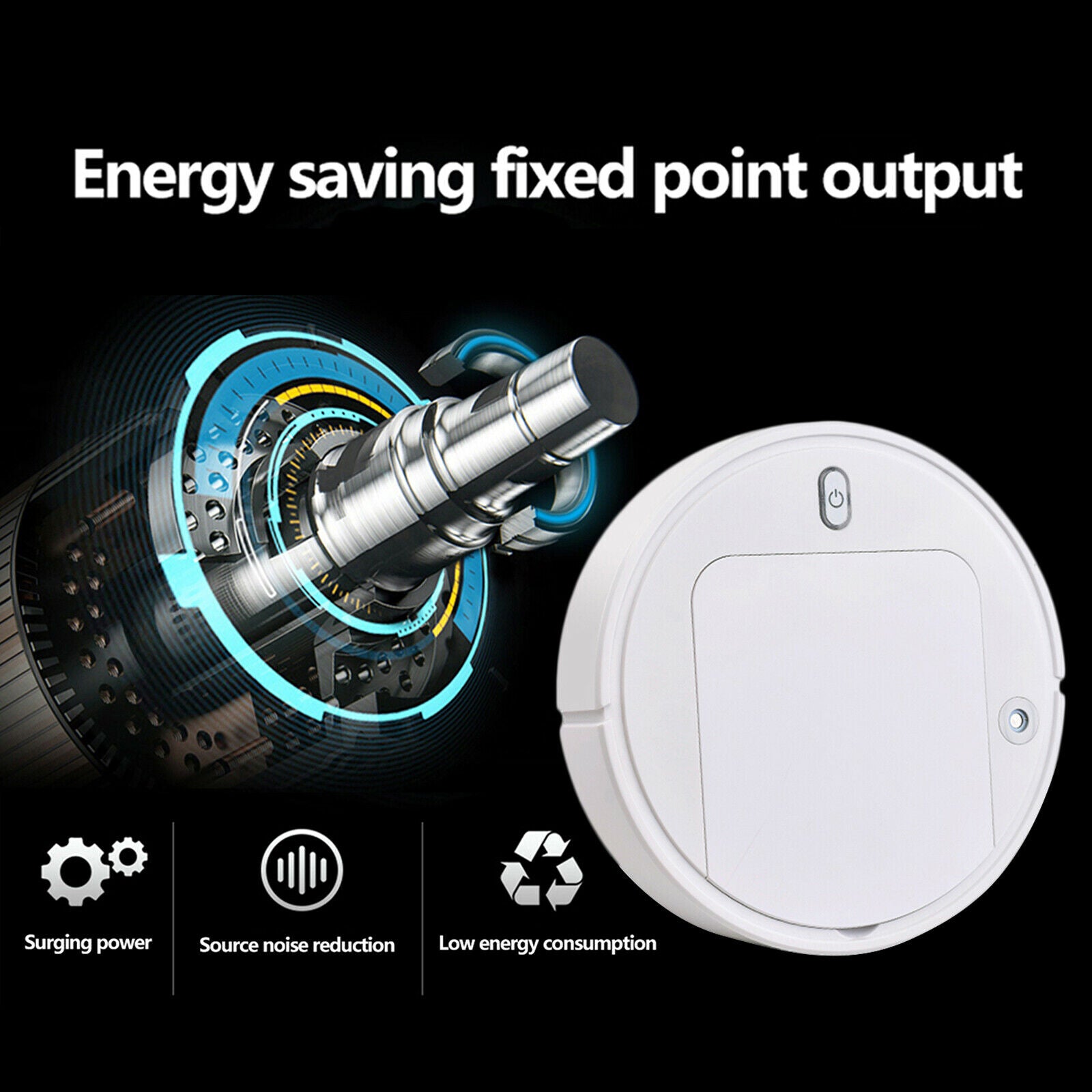 Robot Vacuum Cleaner,Automatic Smart Sweeping Cleaning Robot Sweeper,4500Pa @