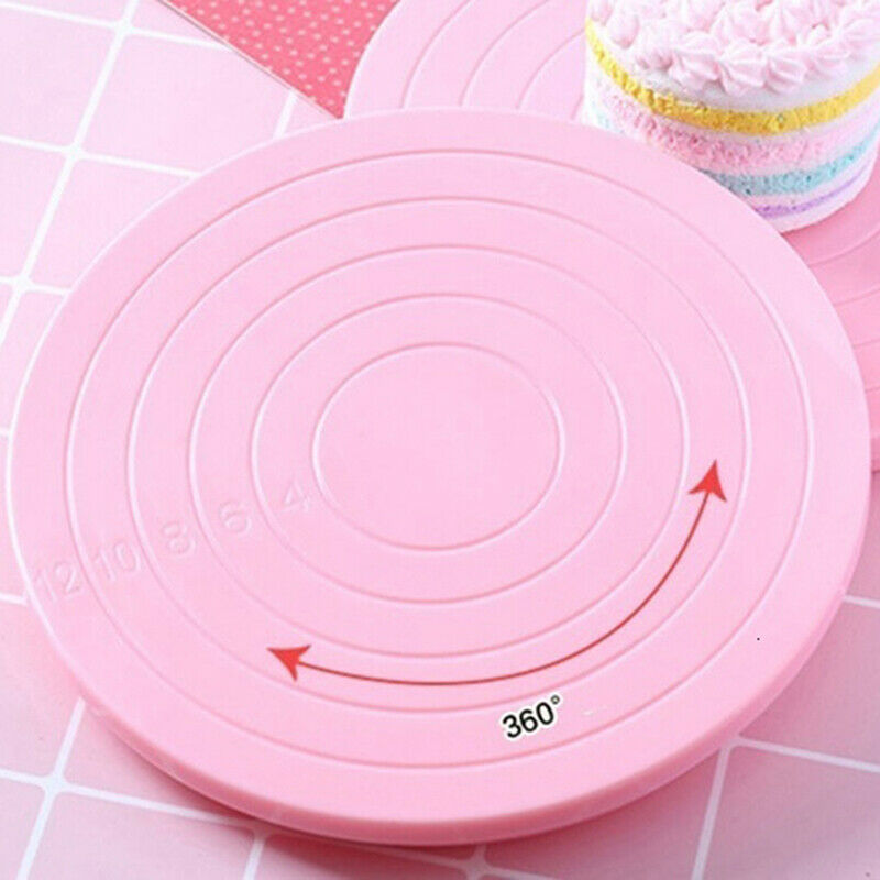 Cake Turntable Revolving Mould Cake Decorating DIY Baking Kitchen To.l8