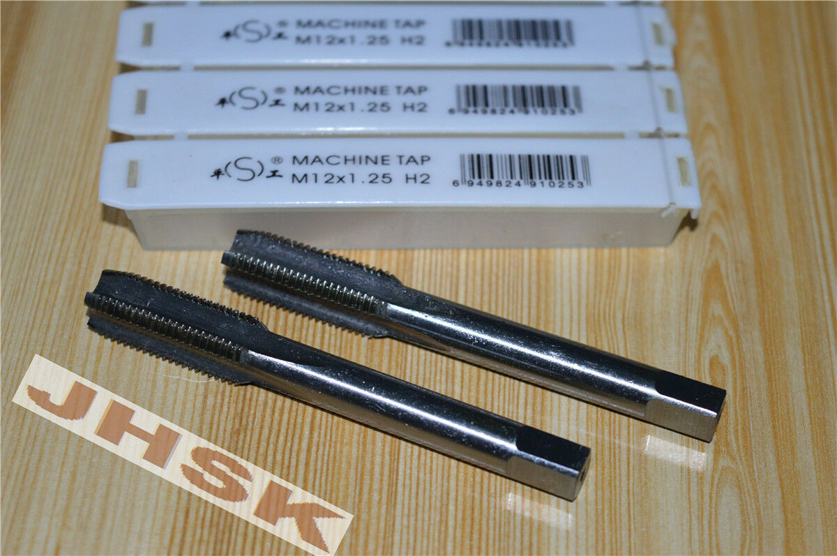 1pcs（12mm x 1.25） Metric HSS Right hand Tap M12 x 1.25mm Pitch high quality CNC