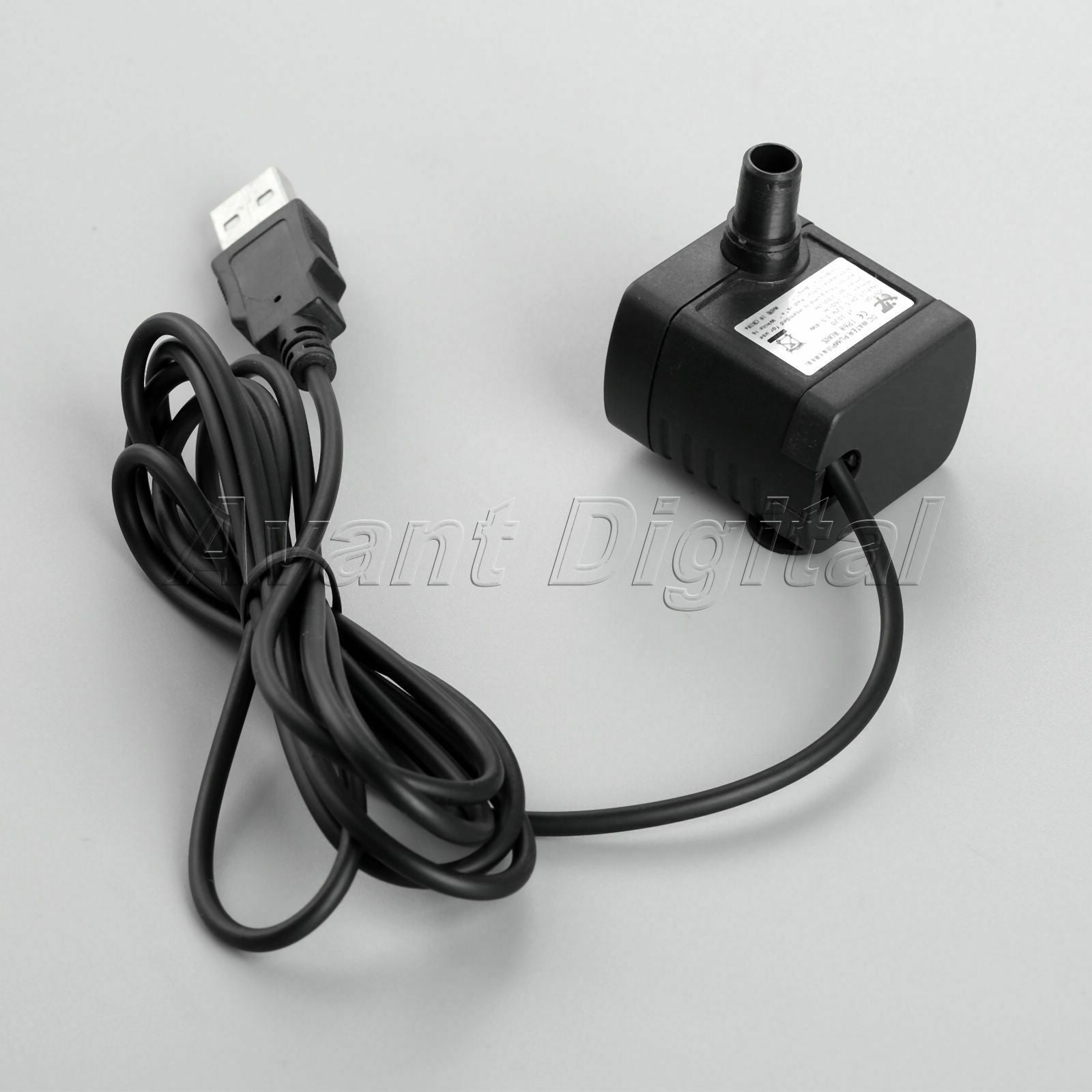 Pc DC 5-12V Brushless Submersible Water Pump USB Fountain Fish Tank Rubber Hose
