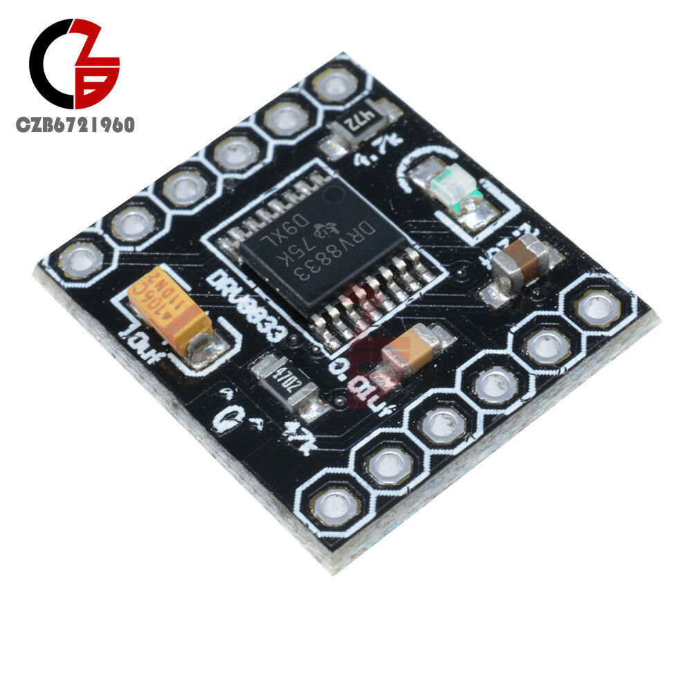 2PCS DRV8833 2 Channel DC Motor Driver Module Board 1.5A 3V-10V for Arduino