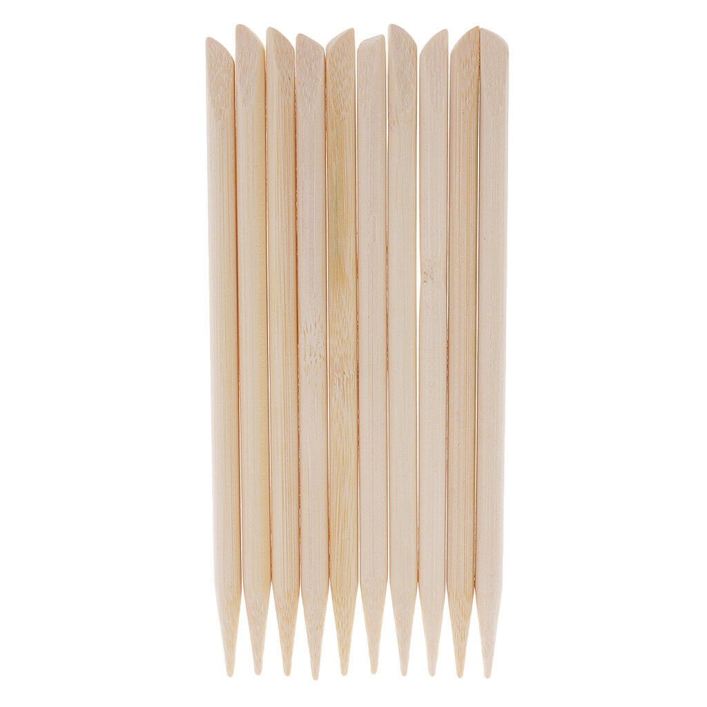 20x Wooden Stylus Wooden Crafts Scratch Sticks Supplies Scratch Art Surfaces