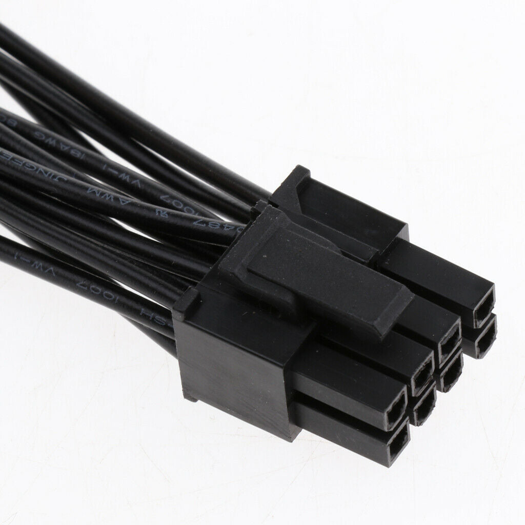 6 Pin To  PCIE Graphics Card Power Supply Extension Cable - 18awg 20cm