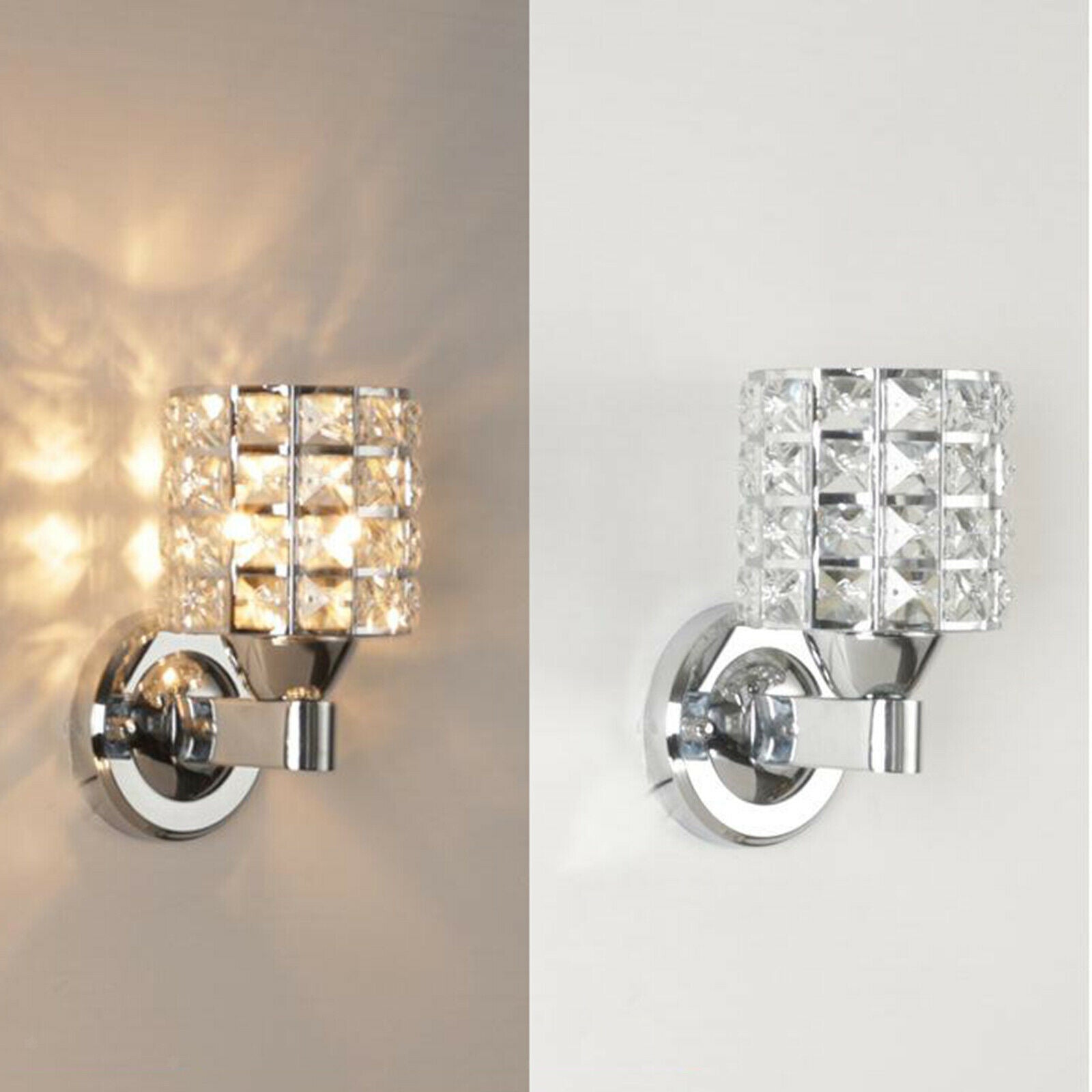 Wall Lamp Glass Lampshade Hallway Entryway Living Room Wall Sconces Lighting