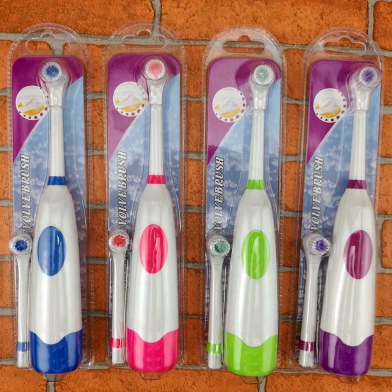 Teeth WhiteningRotatingChild ElectricToothbrushWithWaterproof Brush Head Replace