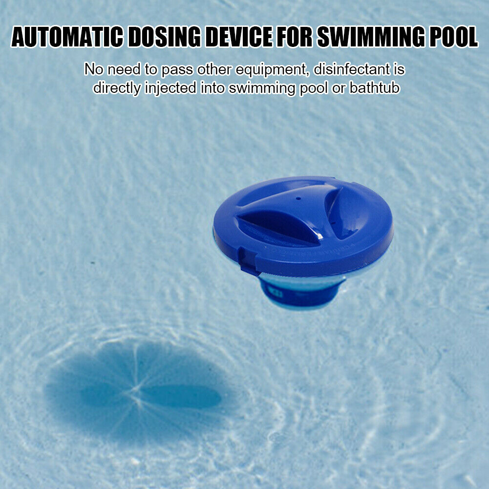10 inch SPA Pool Floating Pill Box Auto Chlorine Bromine Tablet Dispenser @