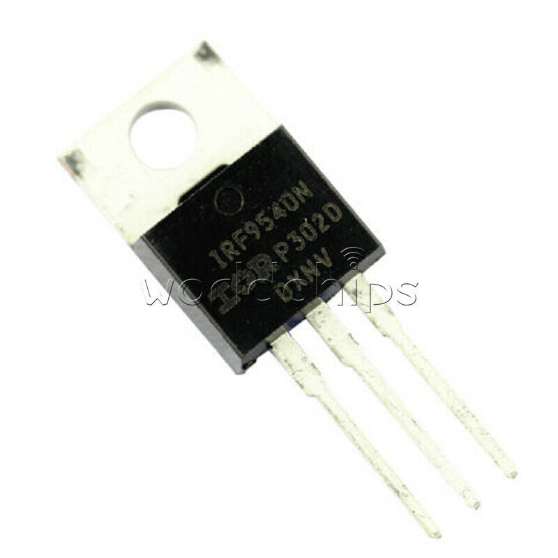 10Pcs IRF9540 IRF9540N Power MOSFET P-Channel 23A 100V