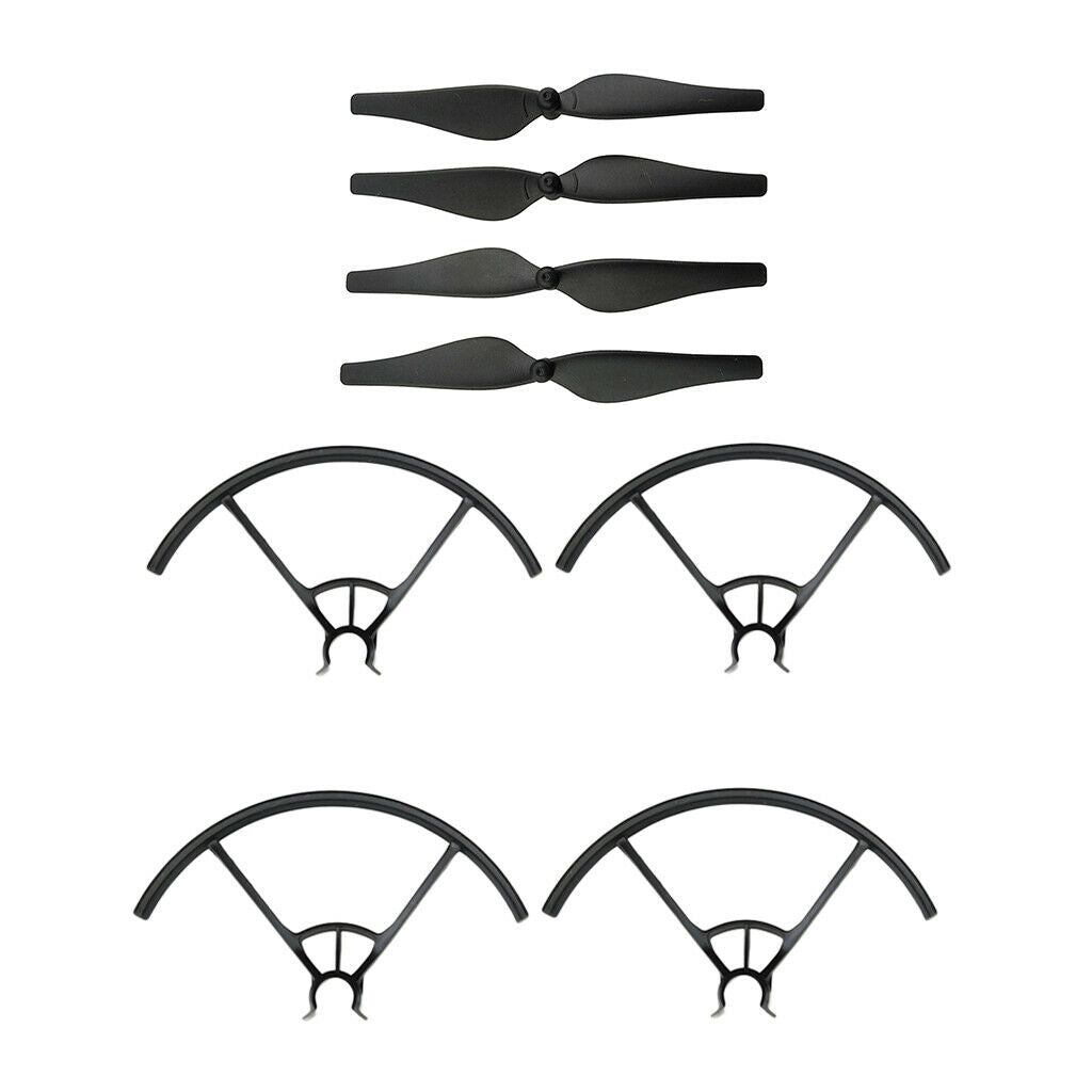 4x Propeller Prop CW CCW + Protective Cover Guard for DJI Tello Drone UAV
