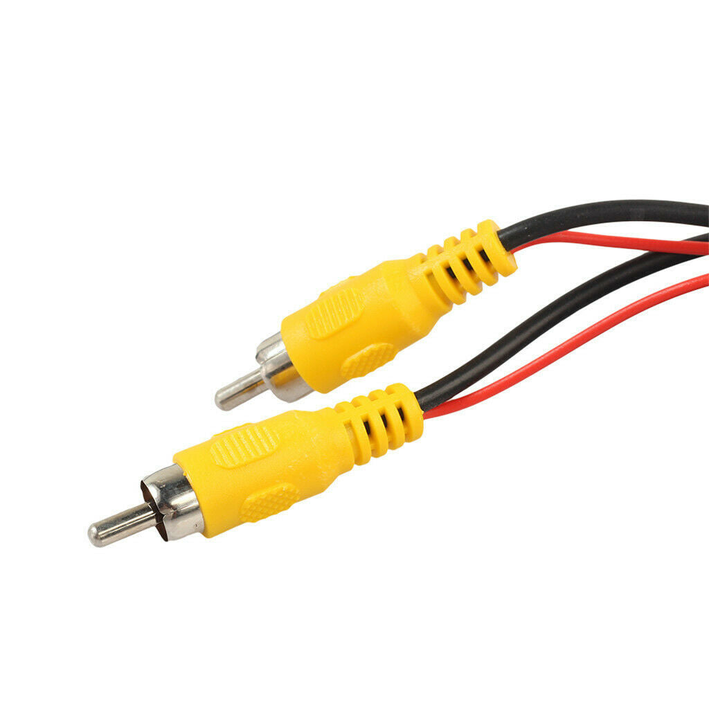 Car RCA Video Extension Cable for Auto Backup Camera Monitor Rear View 20ft