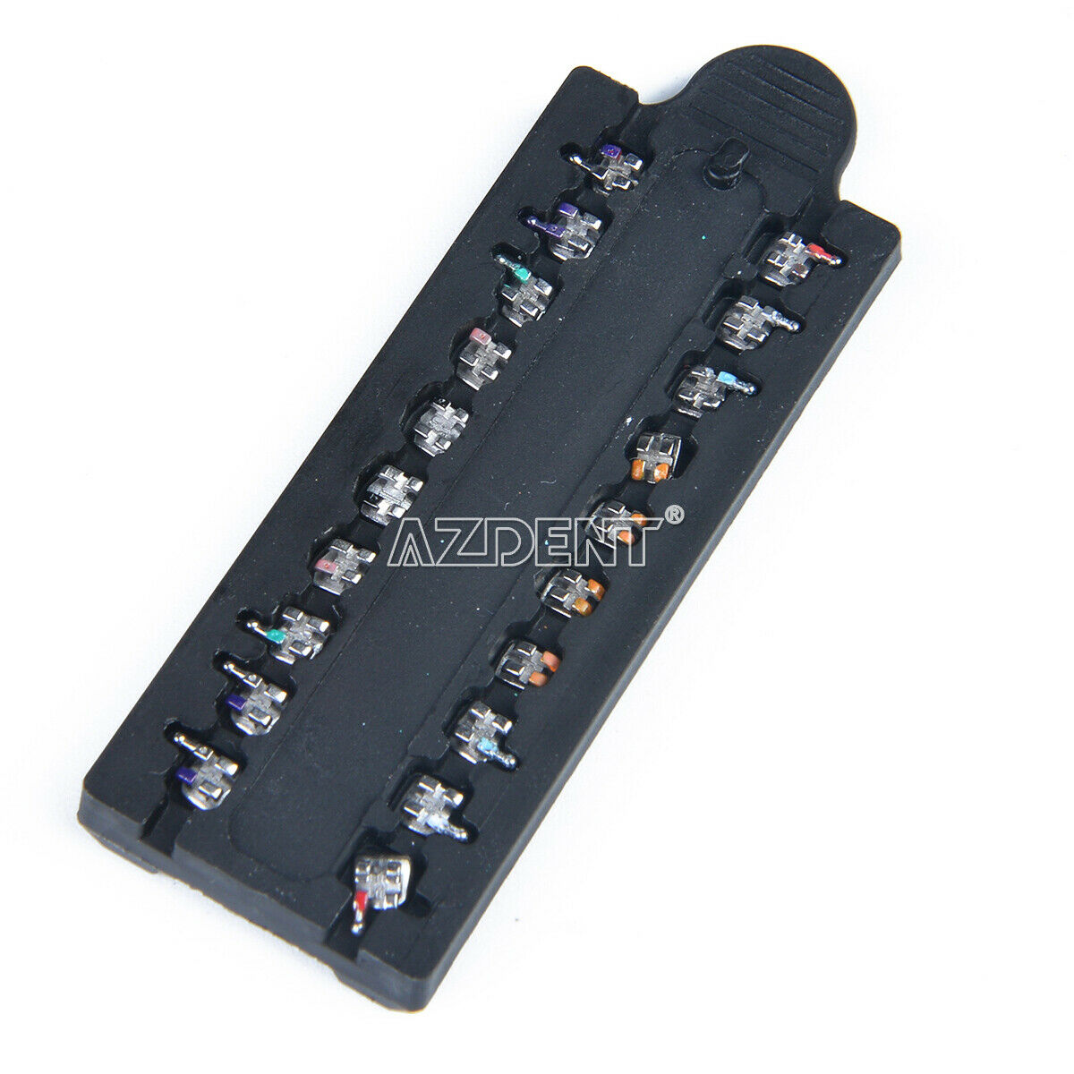 50X Dental Orthodontic Metal Brackets Braces Mini MBT 022 Hooks 3 4 5 Monoblock