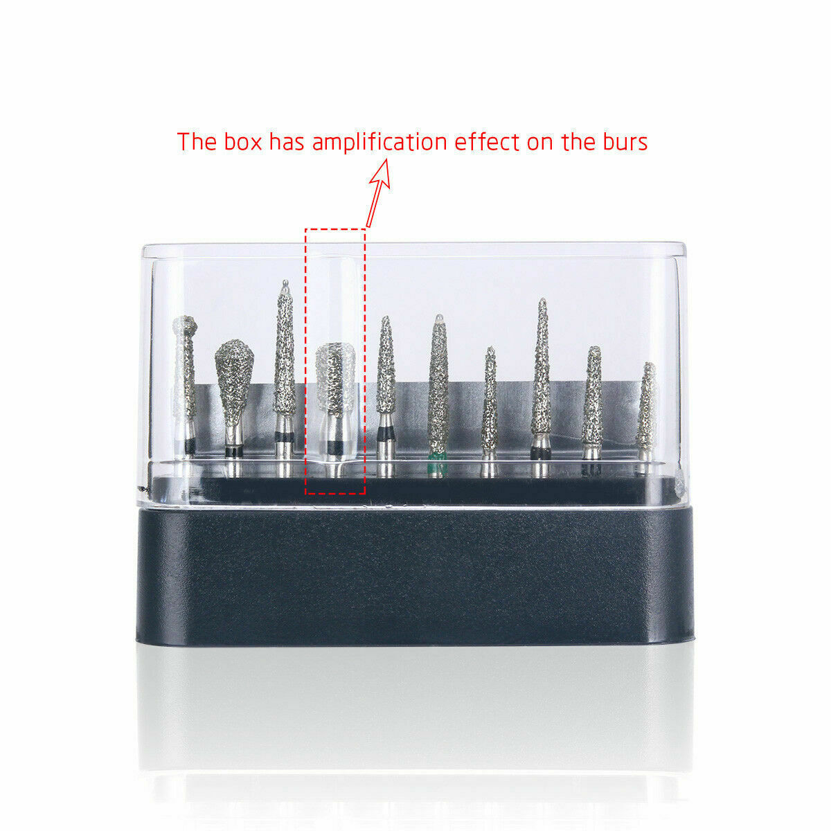 50 X Dental FG-111 Diamond Bus Gingival Bevel For High Speed Handpiece 10Pc/Kit