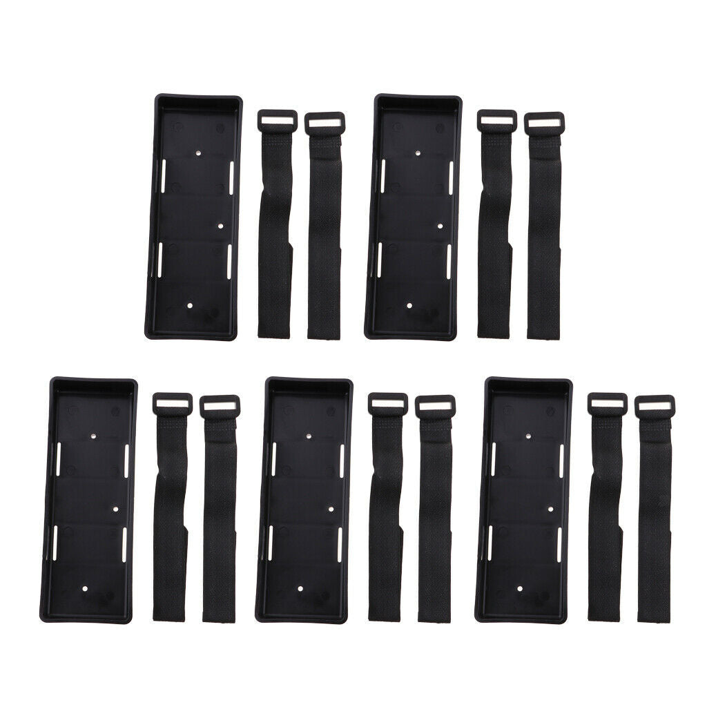5x 1/10 Plastic RC Car Rock Crawler Battery Box Tray for TRX4 SCX10 Parts