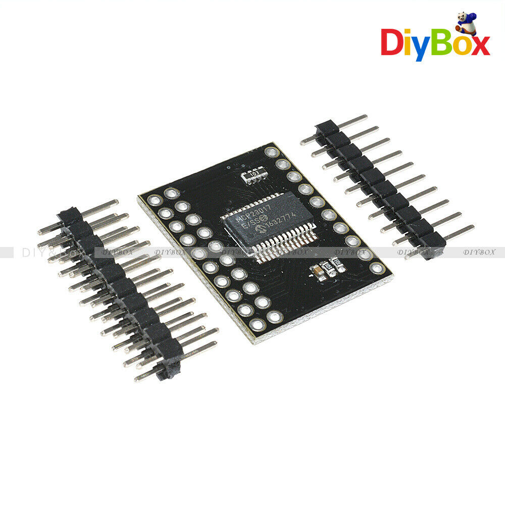 MCP23017 16-Bit I/O Bidirectional Expander with I2C IIC Serial Interface Module