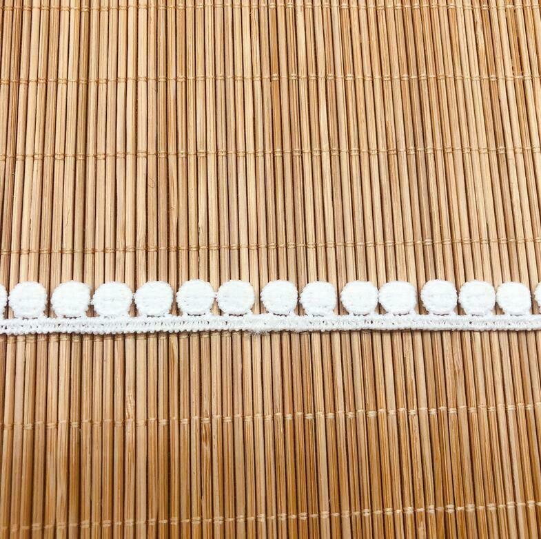 10 Yards Dainty White Cotton Lace Trim Sewing Lace Edge Embellishments DIY