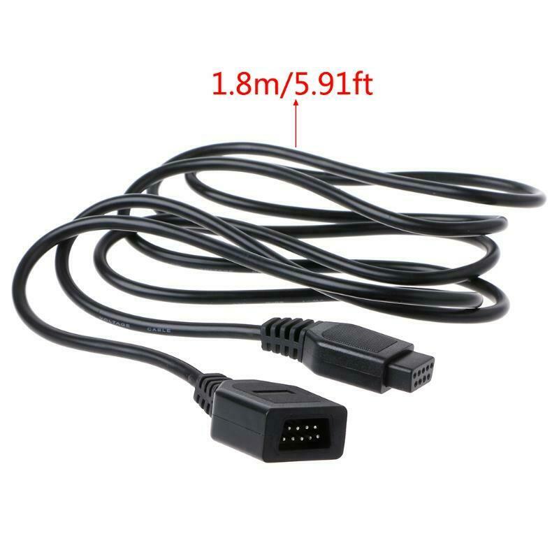 9-Pin Extension Cable Cord 1.8m For Sega Genesis 2 Controller Game Handle Grip