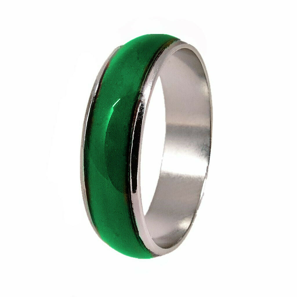 5pcs Mix Size Mood Ring Changes Color From Temperature Wedding Ring
