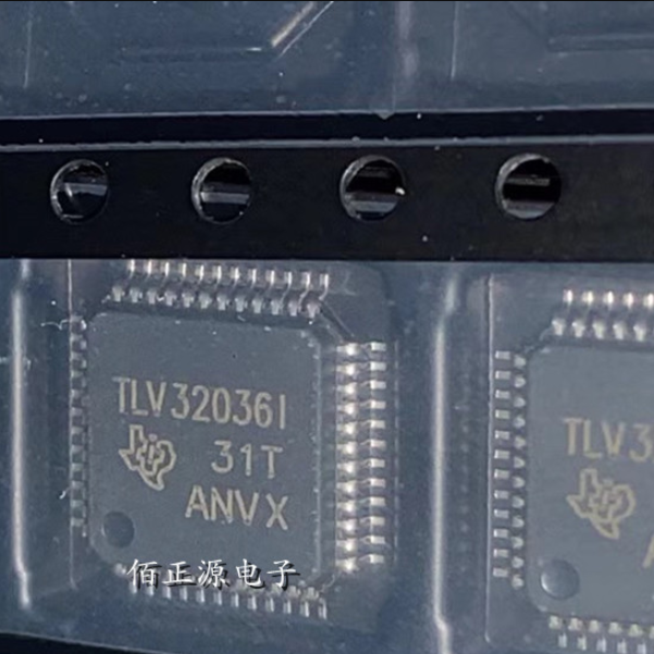 1PCS  IC TI QFP-48 TLV320AC36IPTR TLV320AC36IPT TLV320AC36 TLV32036I TLV32036
