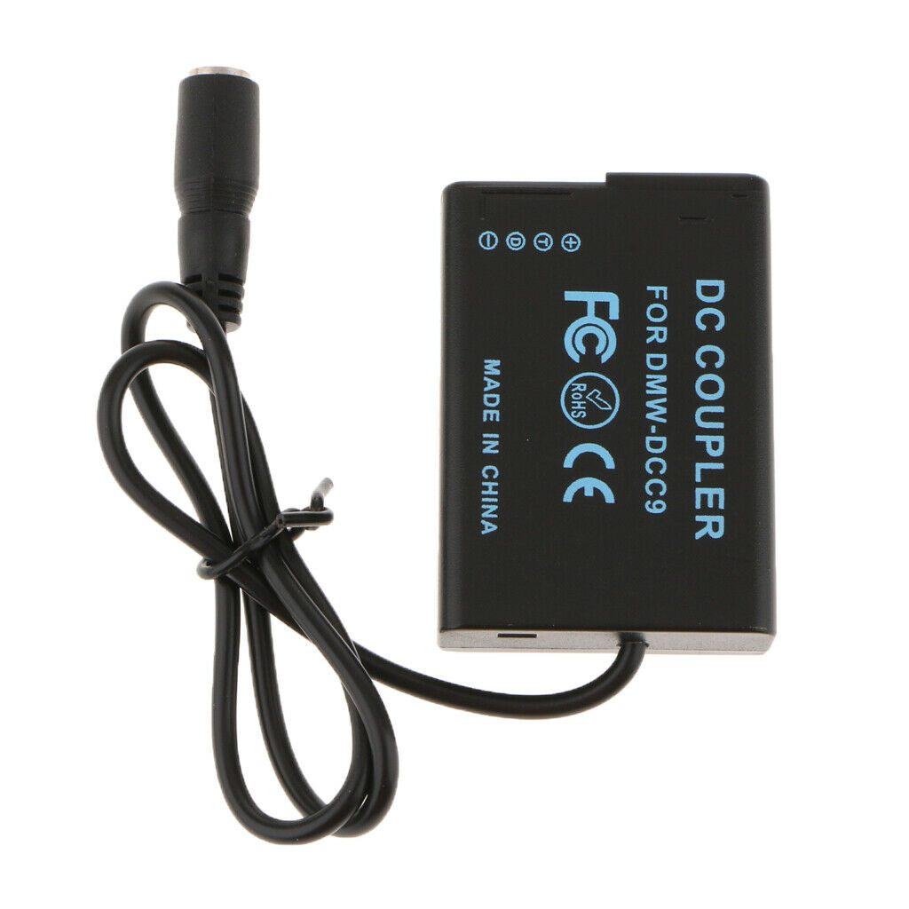 Power Adapter DCC9 DC Coupler BLD10 Dummy Battery for   DMC GX1 G3