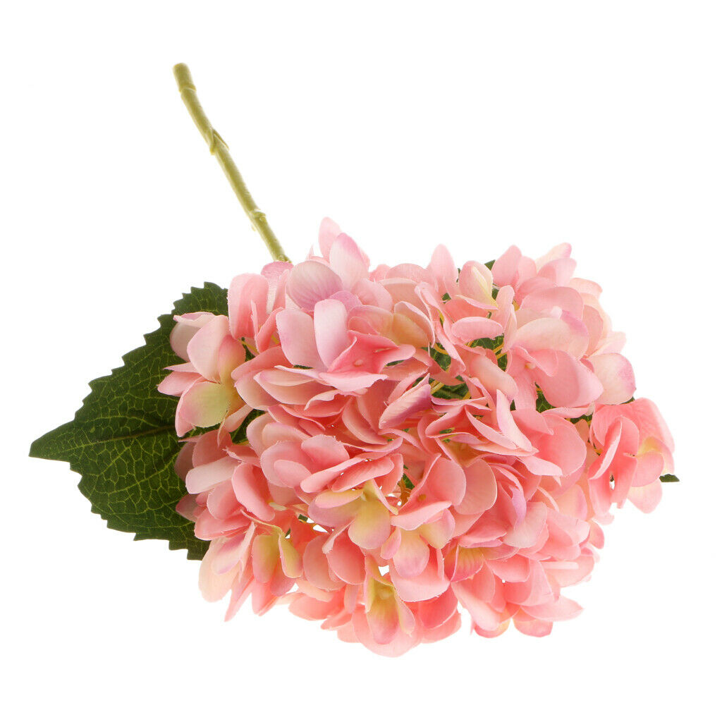 2x Artificial Flowers Artificial Flowers Hydrangea Flower Plants Wedding Home