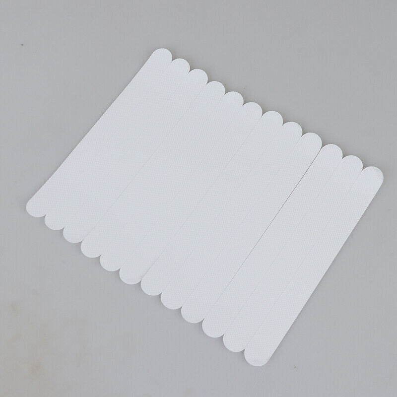 12Pcs Stair Steps Anti-slip Rubber Bathroom Bathtub Transparent Non-slip StiFCA