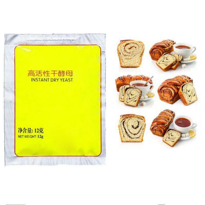 60g Bread Yeast Active Dry Yeast High Glucose Tolerance Kitchen Baking Supplies
