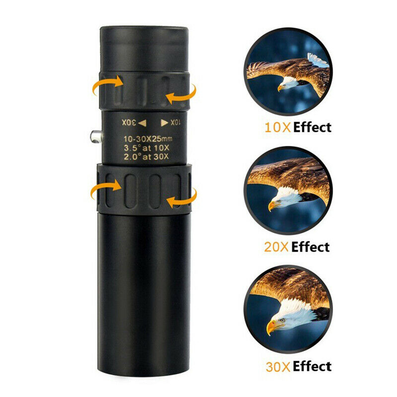 10-300x40mm Super Telephoto Zoom Monocular Telescope With Tripod & Clip Mobile