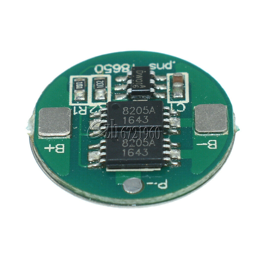 10PCS 18650 Lithium Li-ion Battery Protection Board Dual MOS Battery Protection