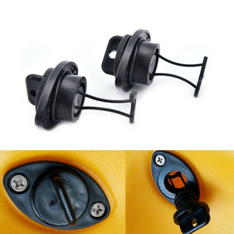 Drain plug kit plugs bung universal 2pcs/set canoes kit for dinghy kayak boat